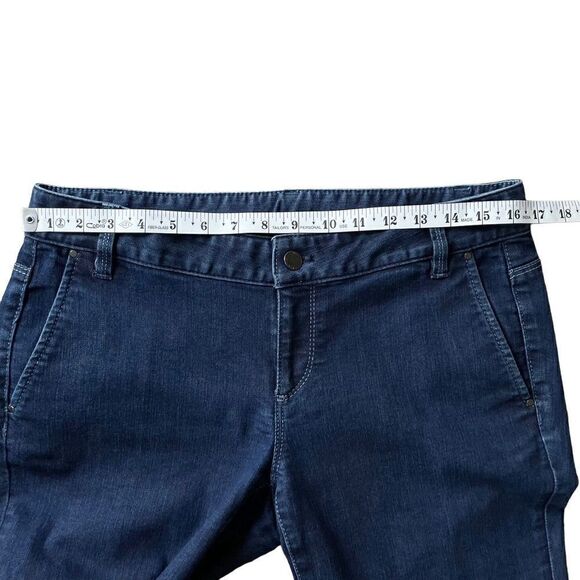 Ann Taylor Modern Fit Dark Denim Straight Leg Denim Jeans Women’s Size 6 Tall - Picture 8 of 11